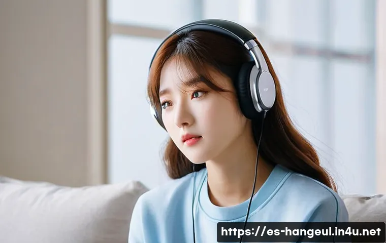 한글과 케이팝 가사 분석 - **Prompt 1: The Emotional Connection to K-pop Lyrics**
    "A young adult, aged 18-25, with a serene...